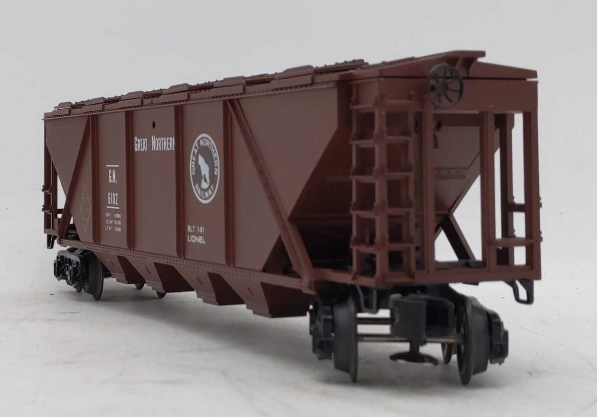 Lionel 6-6102 O Gauge Great Northern 4-Bay Covered Hopper LN