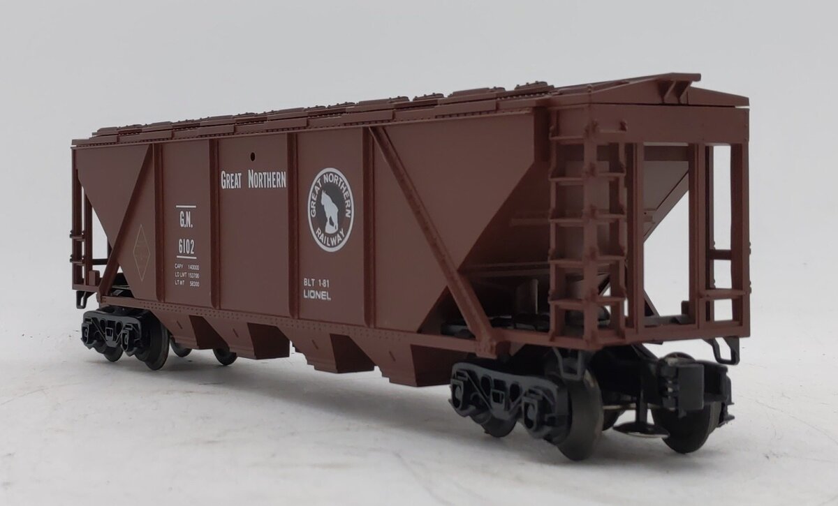 Lionel 6-6102 O Gauge Great Northern 4-Bay Covered Hopper LN