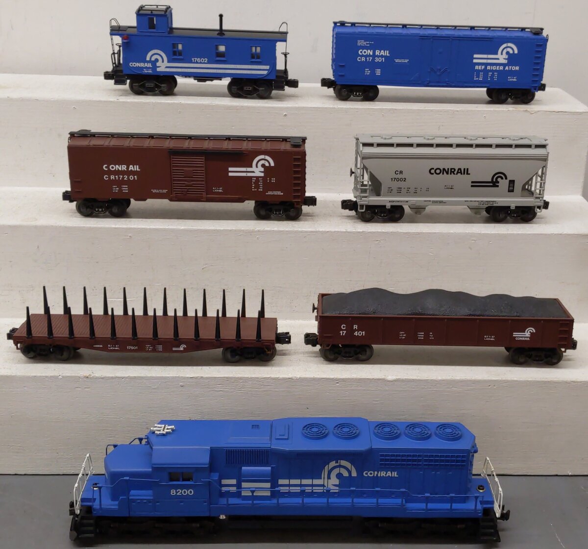 Lionel 6-11700 O Gauge Limited Edition Conrail Diesel Train Set EX/Box