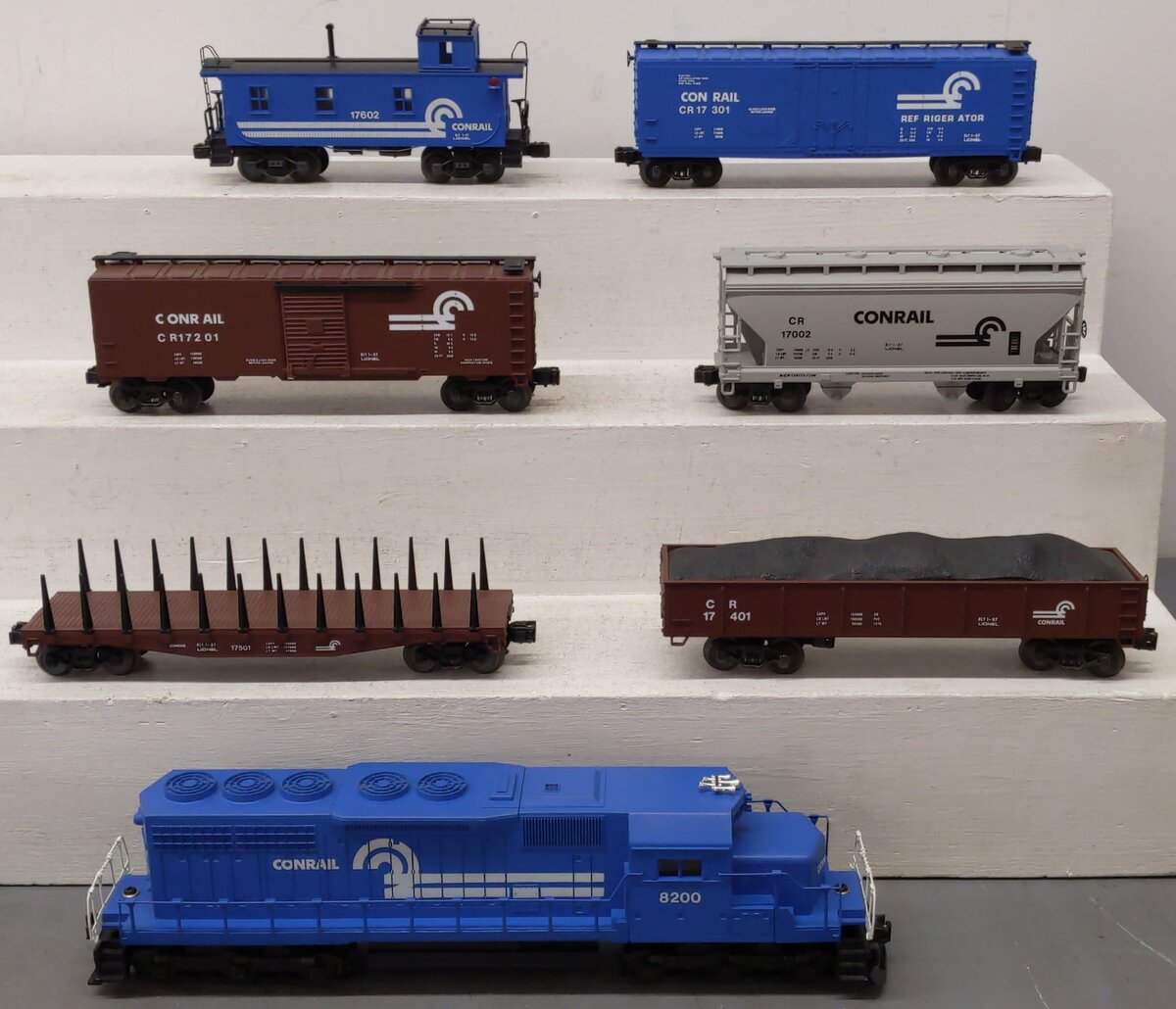 Lionel 6-11700 O Gauge Limited Edition Conrail Diesel Train Set EX/Box