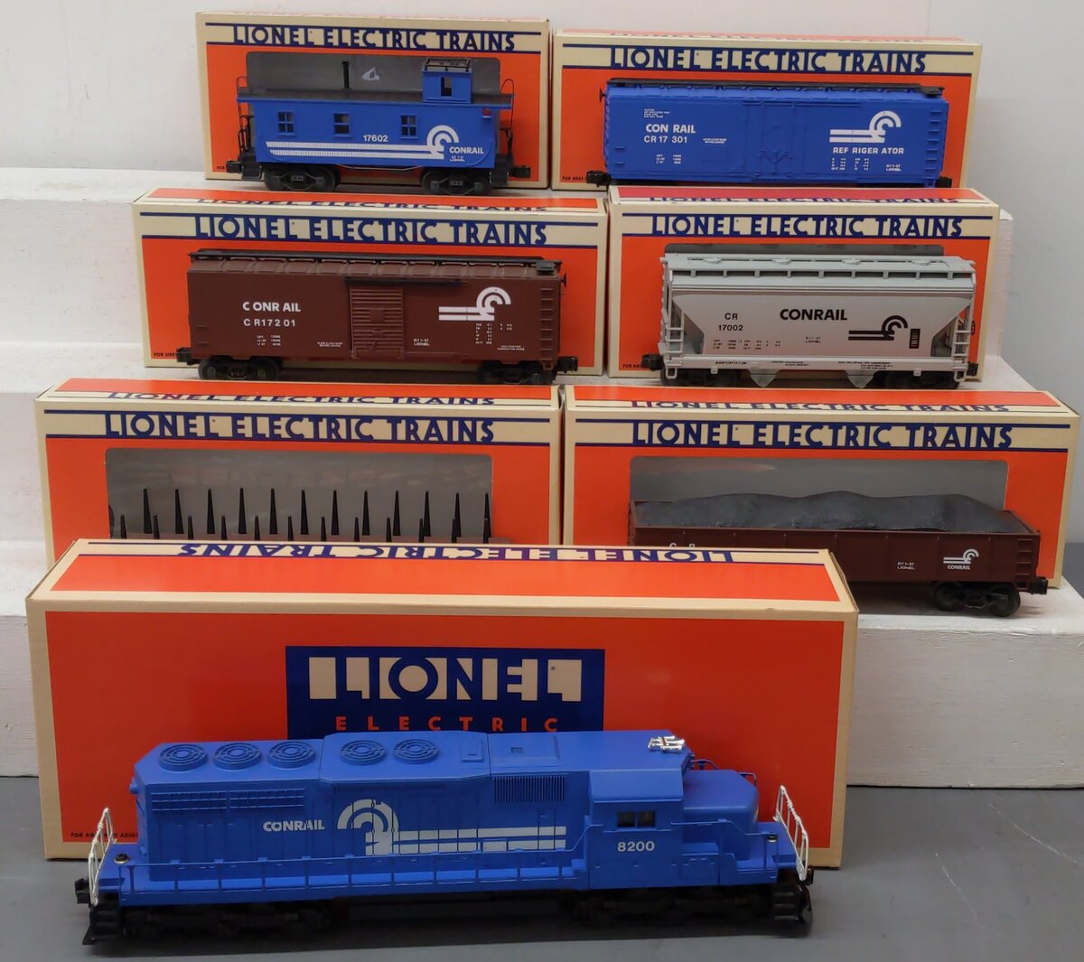 Lionel 6-11700 O Gauge Limited Edition Conrail Diesel Train Set EX/Box