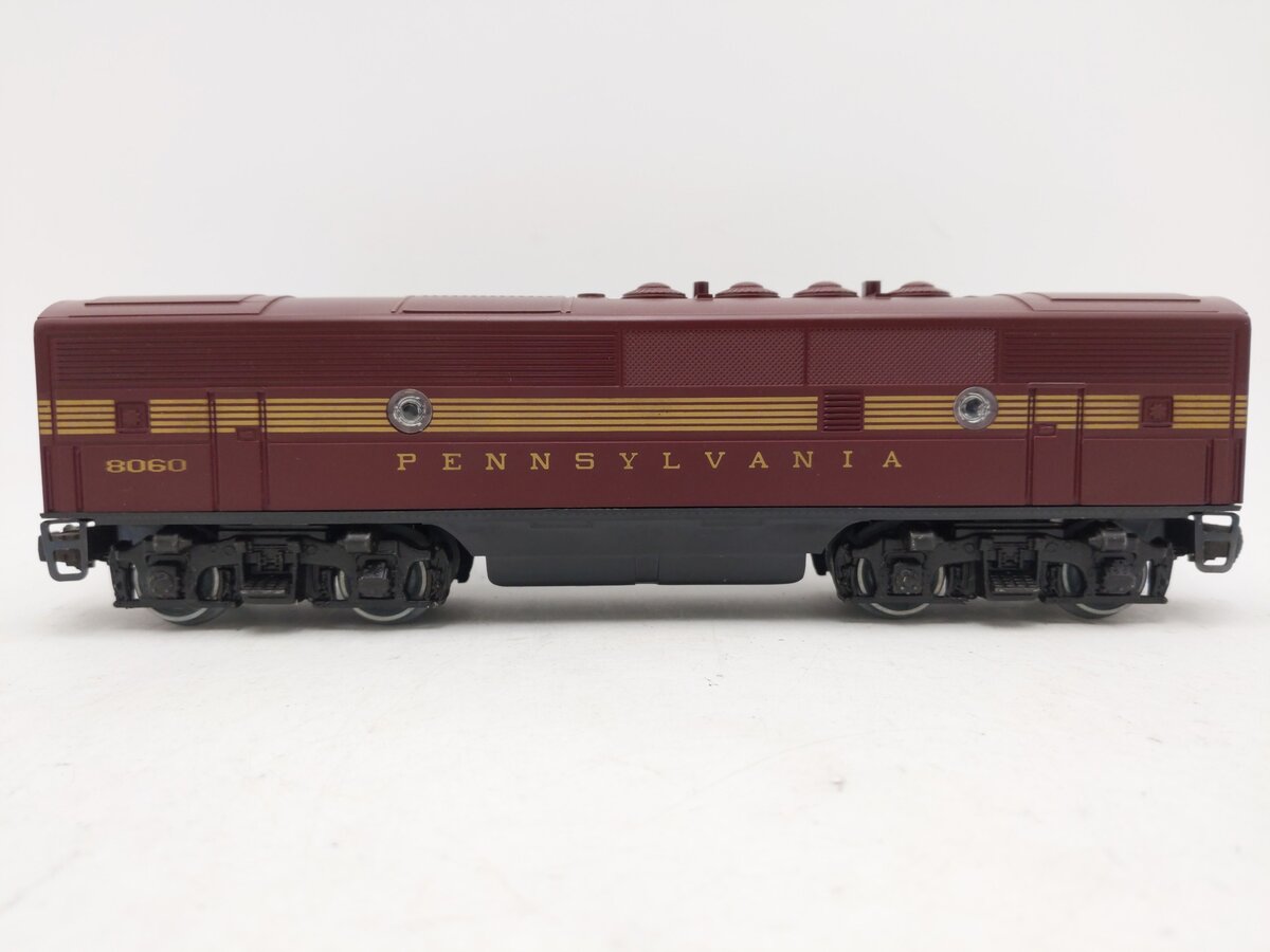 Lionel 6-8060 O Pennsylvania Tuscan F-3 B Unit Dummy Diesel Locomotive #8060 EX