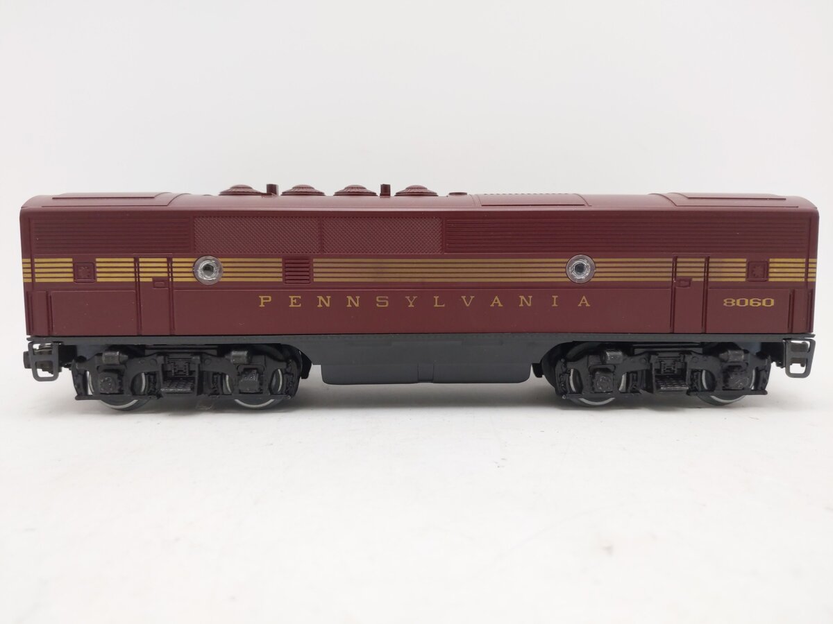 Lionel 6-8060 O Pennsylvania Tuscan F-3 B Unit Dummy Diesel Locomotive #8060 EX
