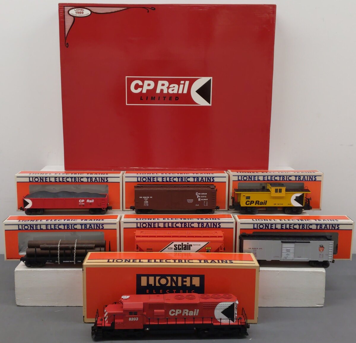 Lionel 6-11710 O Gauge CP Rail Limited Edition Diesel Freight Train Set EX/Box