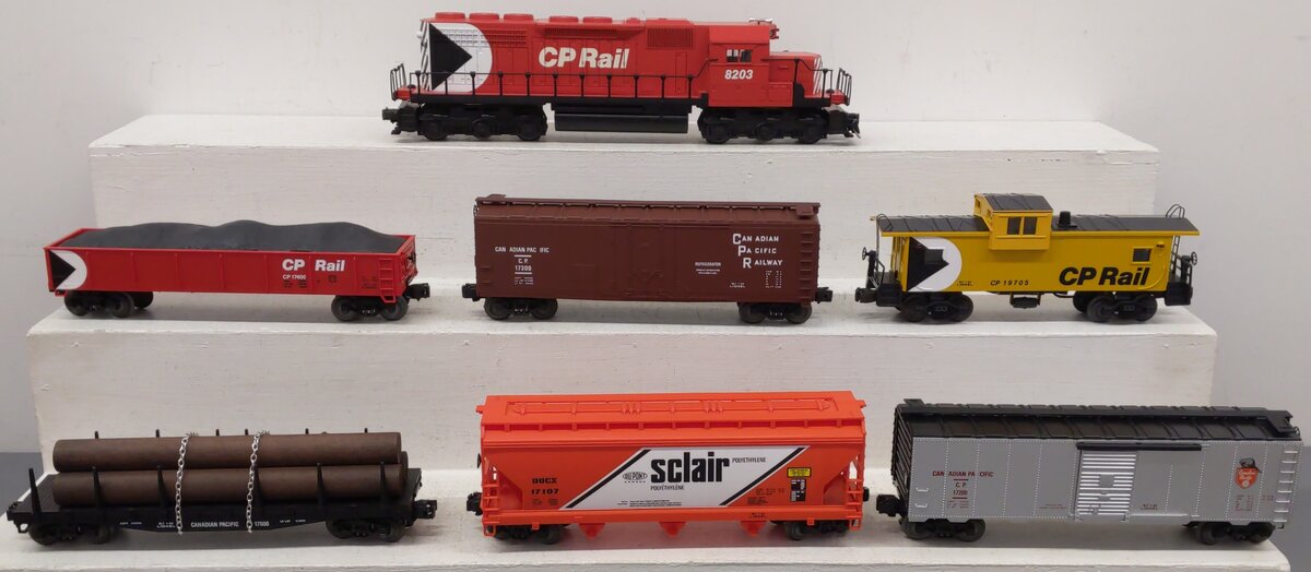Lionel 6-11710 O Gauge CP Rail Limited Edition Diesel Freight Train Set EX/Box
