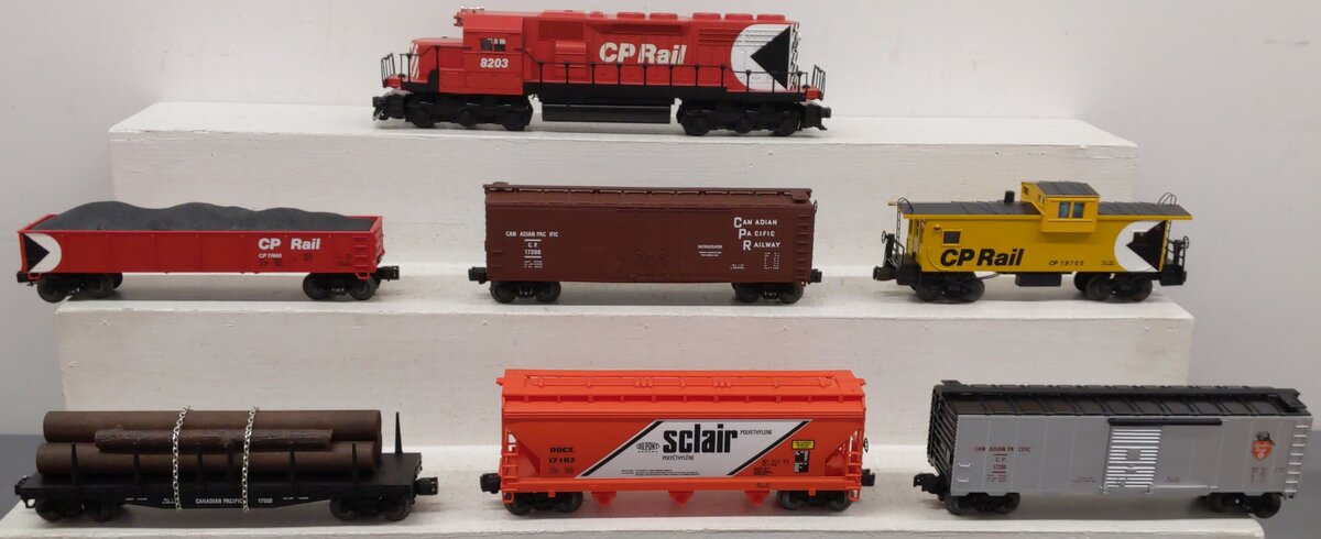 Lionel 6-11710 O Gauge CP Rail Limited Edition Diesel Freight Train Set EX/Box