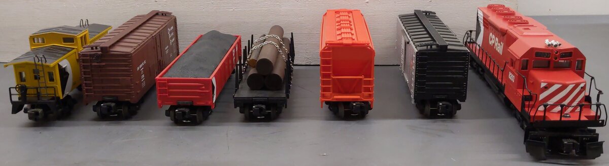 Lionel 6-11710 O Gauge CP Rail Limited Edition Diesel Freight Train Set EX/Box