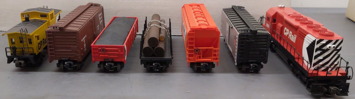 Lionel 6-11710 O Gauge CP Rail Limited Edition Diesel Freight Train Set EX/Box