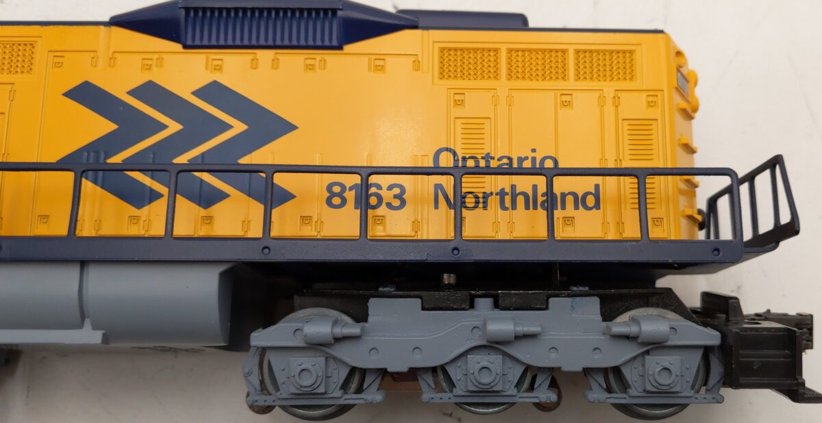 Lionel 6-8163 O Gauge Ontario Northland SD-18 Dummy Diesel Engine #8163 w/ Horn EX/Box