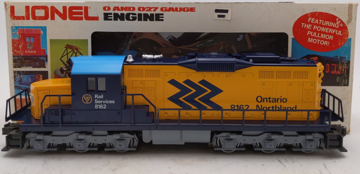 Lionel 6-8162 O Gauge Ontario Northland SD18 Powered Diesel Locomotive EX/Box