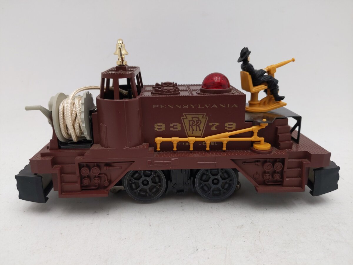 Lionel 6-8379 O Gauge Pennsylvania Motorized Fire Car #8379 EX