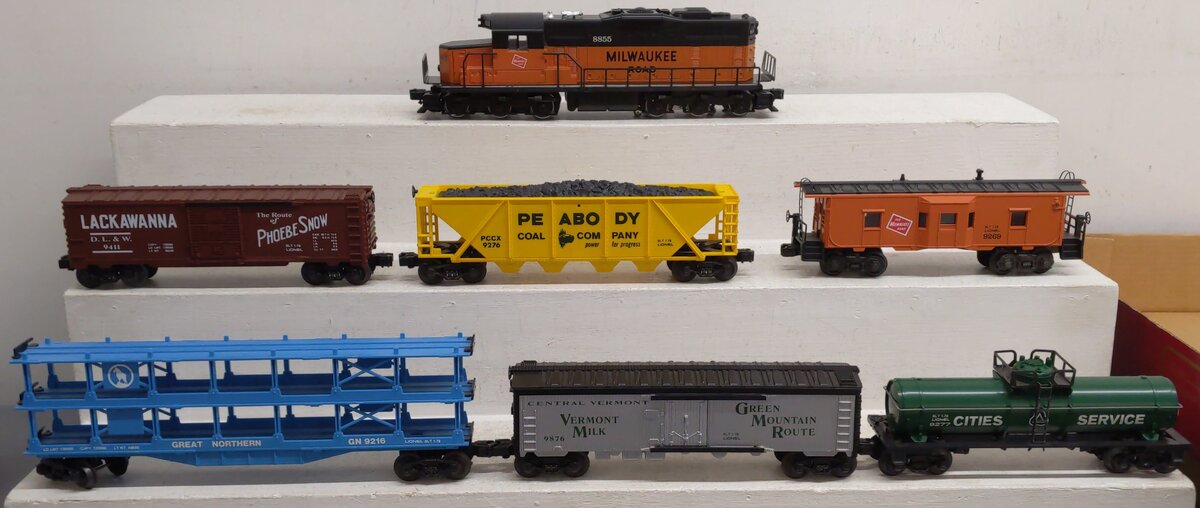 Lionel 6-1867 O Gauge Milwaukee Road Limited Set EX/Box