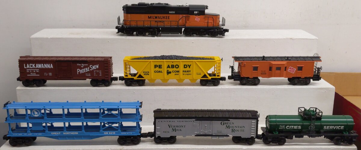Lionel 6-1867 O Gauge Milwaukee Road Limited Set EX/Box