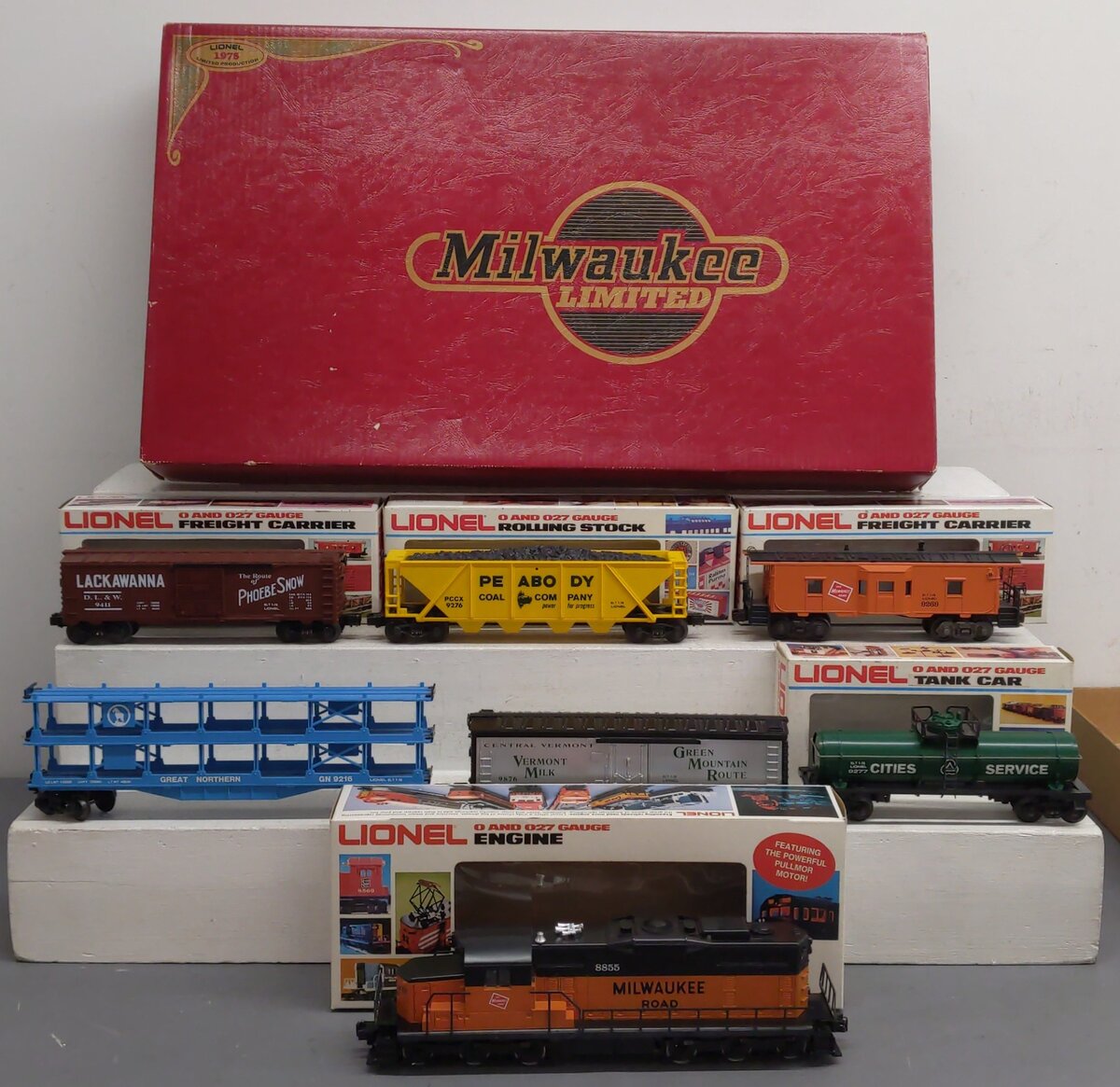 Lionel 6-1867 O Gauge Milwaukee Road Limited Set EX/Box