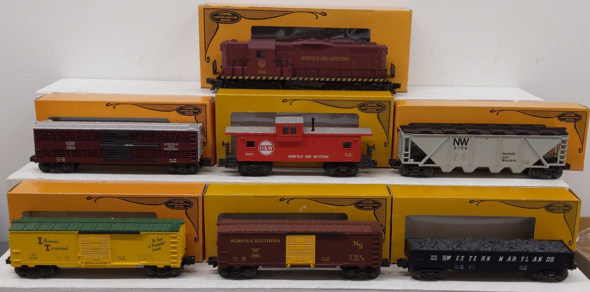 Lionel 6-1260 O Gauge Continental Limited 1982 Set EX/Box