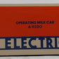 Lionel 6-9220 O Gauge Borden Operating Milk Car #9220 with Platform EX/Box