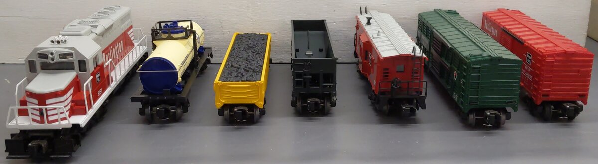 Lionel 6-1160 O Gauge Great Lakes Limited Diesel Locomotive & Freight Set EX/Box