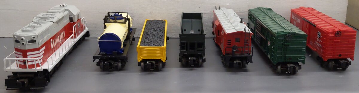 Lionel 6-1160 O Gauge Great Lakes Limited Diesel Locomotive & Freight Set EX/Box