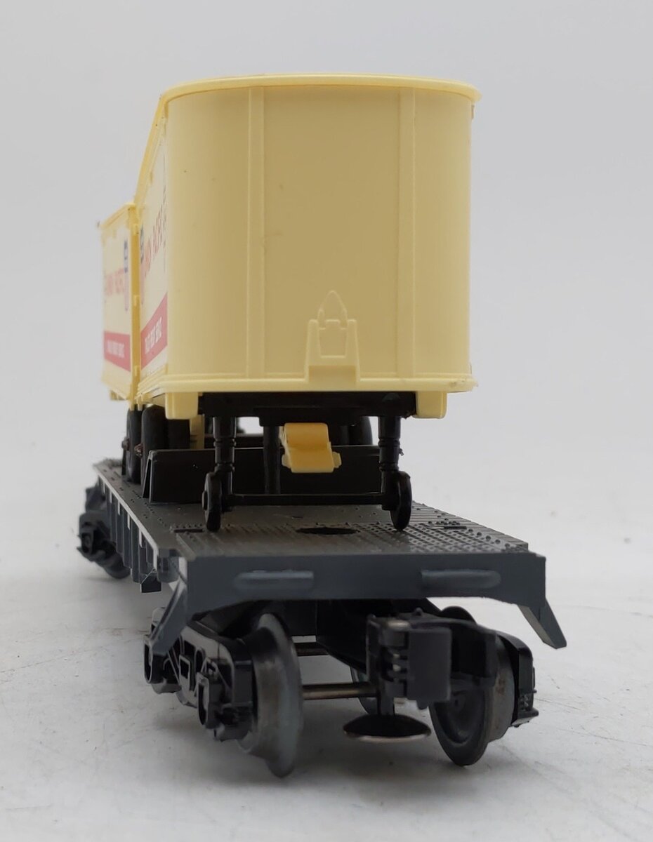 Lionel 6-9383 O Gauge Union Pacific FAR Piggyback Flatcar w/ Trailers LN