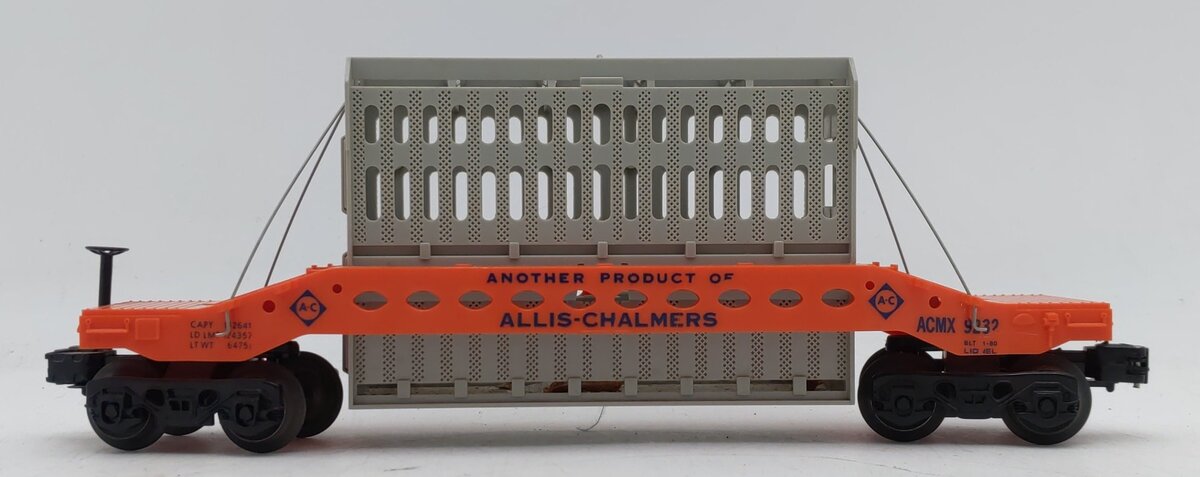 Lionel 6-9232 O Allis Chalmers Condenser Car EX