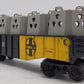 Lionel 6-9379 O Gauge AT&SF Gondola W/ Radioactive Canister Load EX
