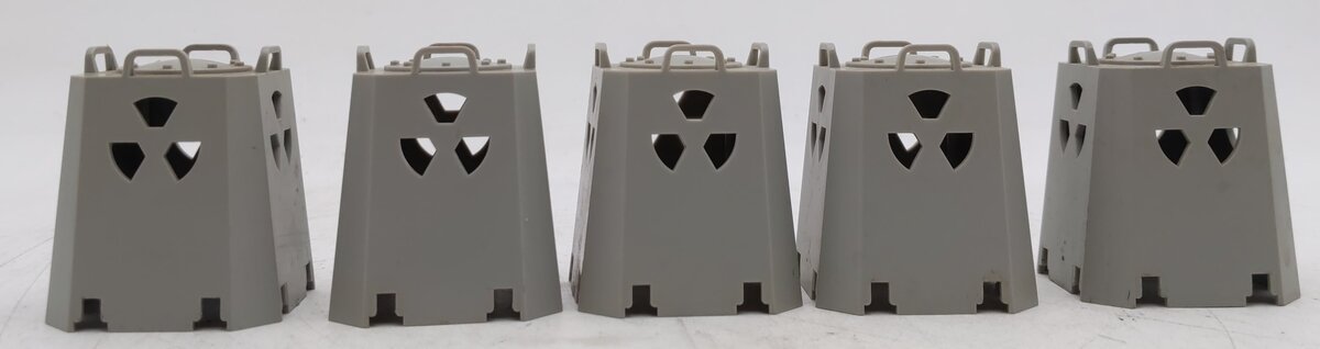 Lionel 6-9379 O Gauge AT&SF Gondola W/ Radioactive Canister Load EX