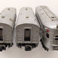 Lionel 2421S Vintage O Lionel Lines 2421, 2422, 2423 Passenger Cars: (Set of 3) VG