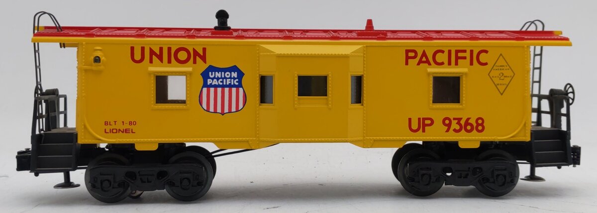 Lionel 6-9368 O Gauge Union Pacific Bay Window Illuminated Caboose #9368 LN