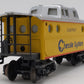 Lionel 6-9167 O-Gauge Chessie System N5C Illuminated Caboose #9167 EX