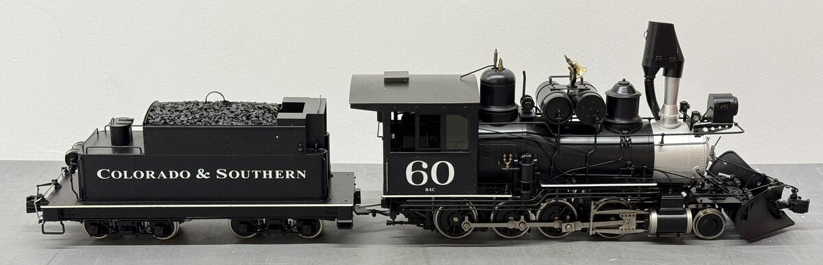 Accucraft AC88-118 1:20.3 BRASS Colorado & Southern 2-8-0 Consolidation #60 EX/Box