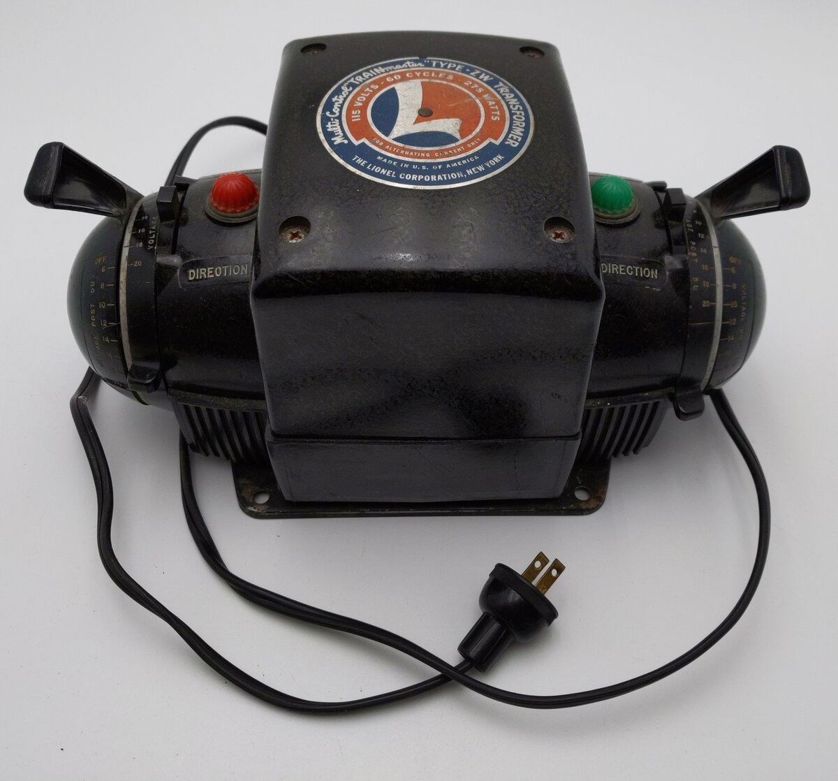 Lionel ZW Vintage O Gauge Trainmaster 275 Watt Transformer with Whistle VG