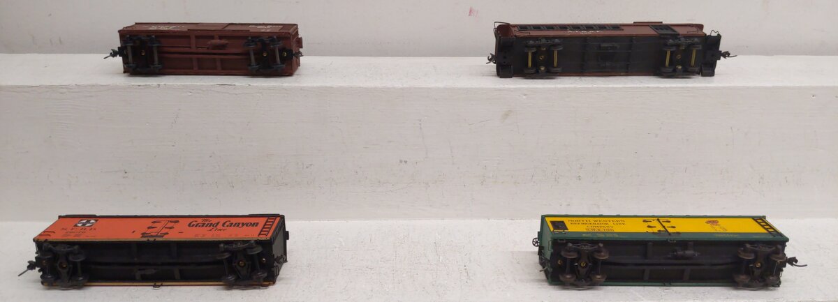 Silver Streak HO Scale Assorted Freight Car Assembled Kits [4] VG/Box