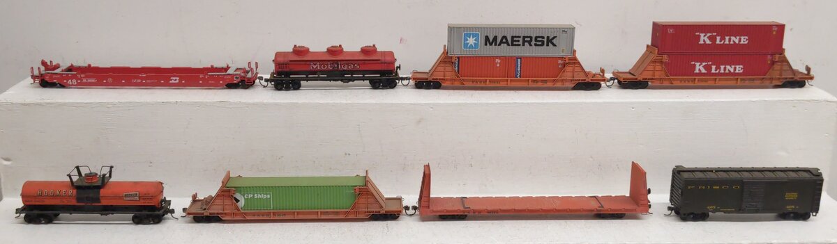 Athearn & Other HO Scale Assorted Freight Cars [8] VG