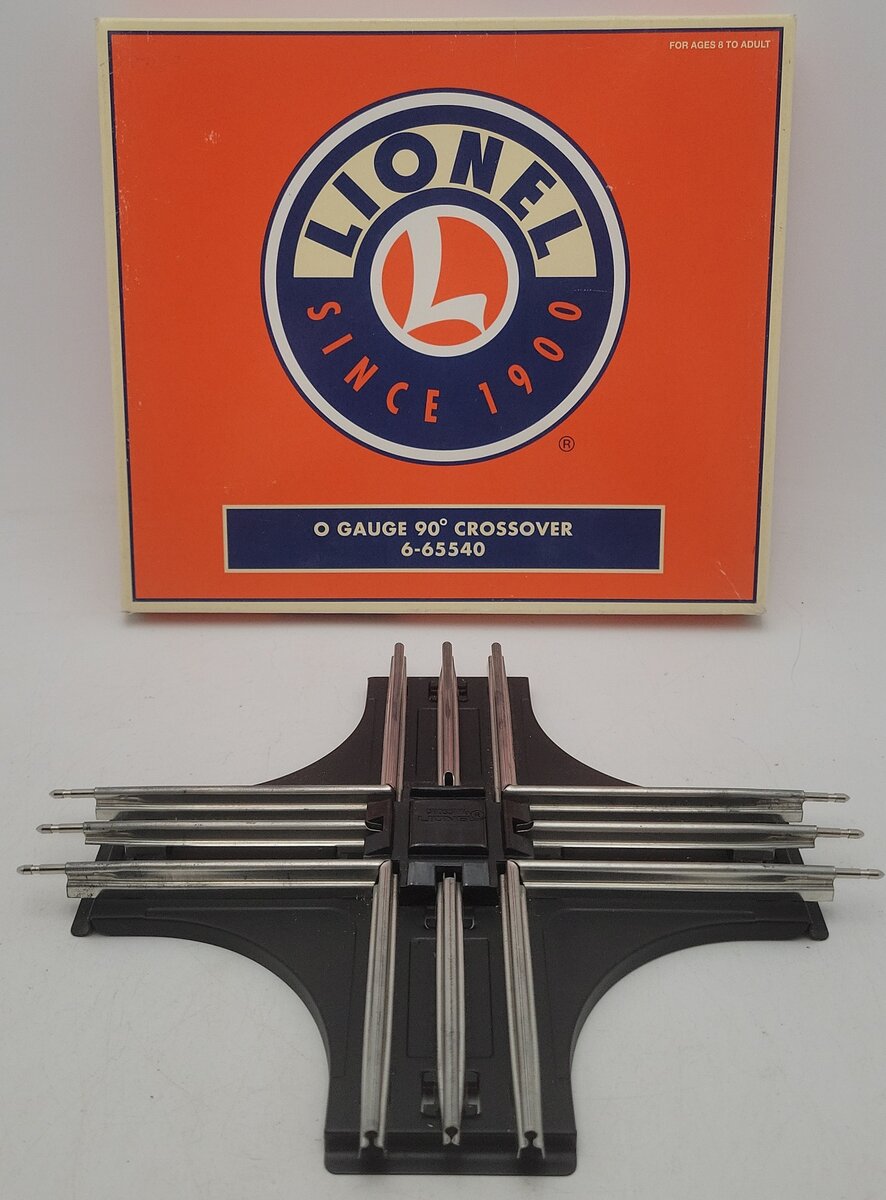 Lionel 6-65540 O Gauge 90 Degree Crossover EX/Box
