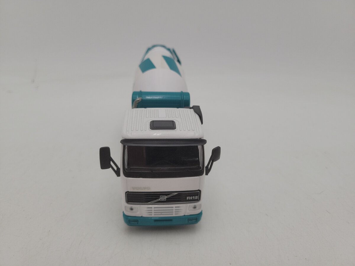 Joal 336 1:50 Scale White & Green Volvo FH12-420 Die-Cast Cement Mixer EX/Box