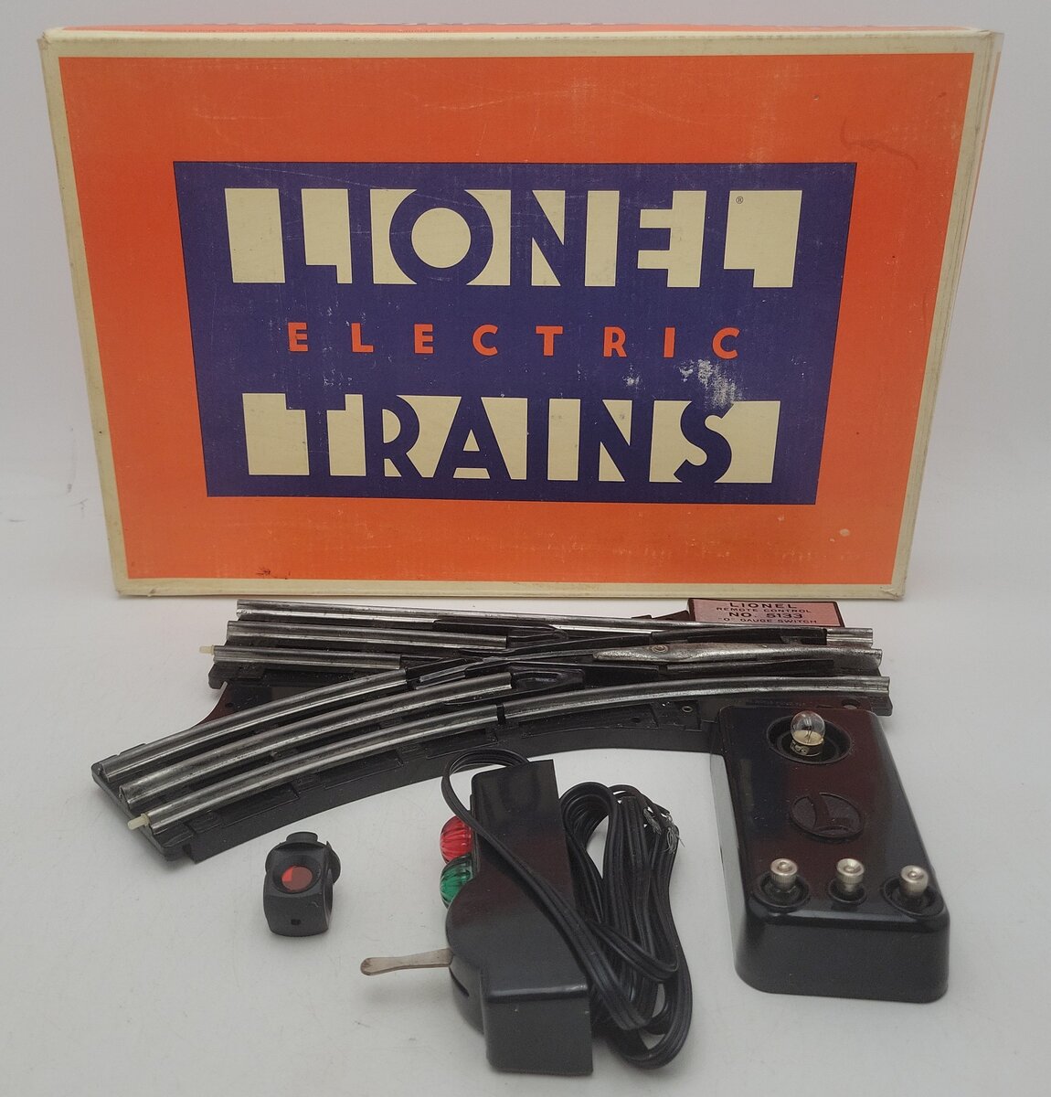 Lionel 6-5133 O Left Hand Remote Control Switch Turnout EX/Box