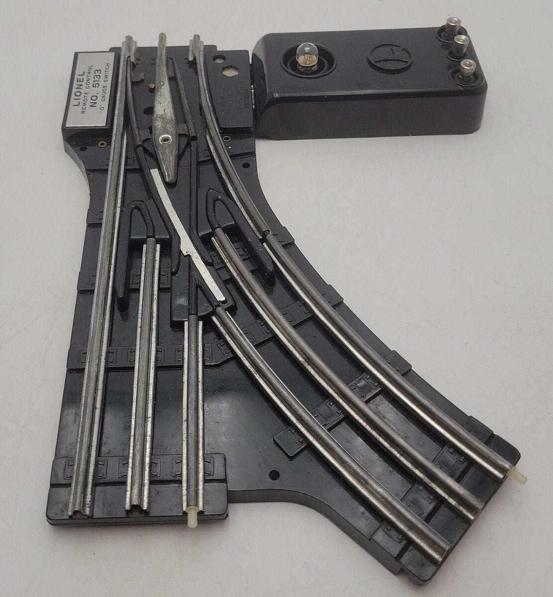 Lionel 6-5133 O Left Hand Remote Control Switch Turnout EX/Box