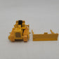 NZG 120 1:87 Scale Yellow Caterpillar D4D Dozer W/Ripper & Plow Die Cast Model EX/Box
