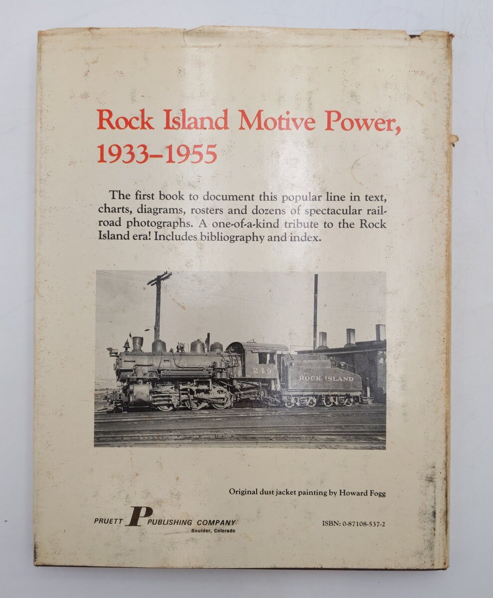 Rock Island Motive Power, 1933-1955 Hardcover Book By Lloyd E. Stagner