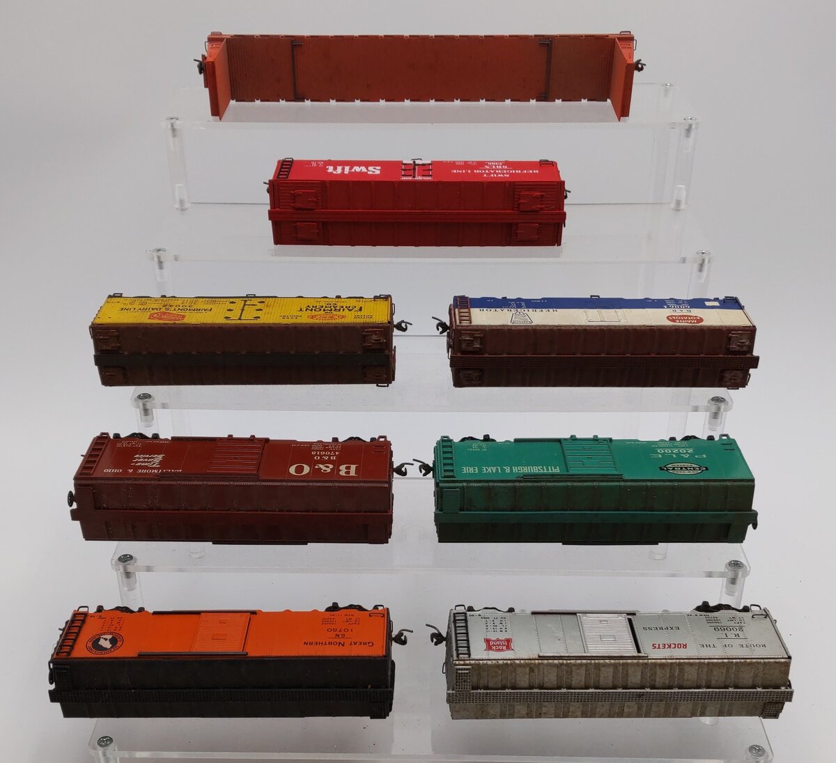 Varney & Other HO Assorted Freight Cars [8] VG