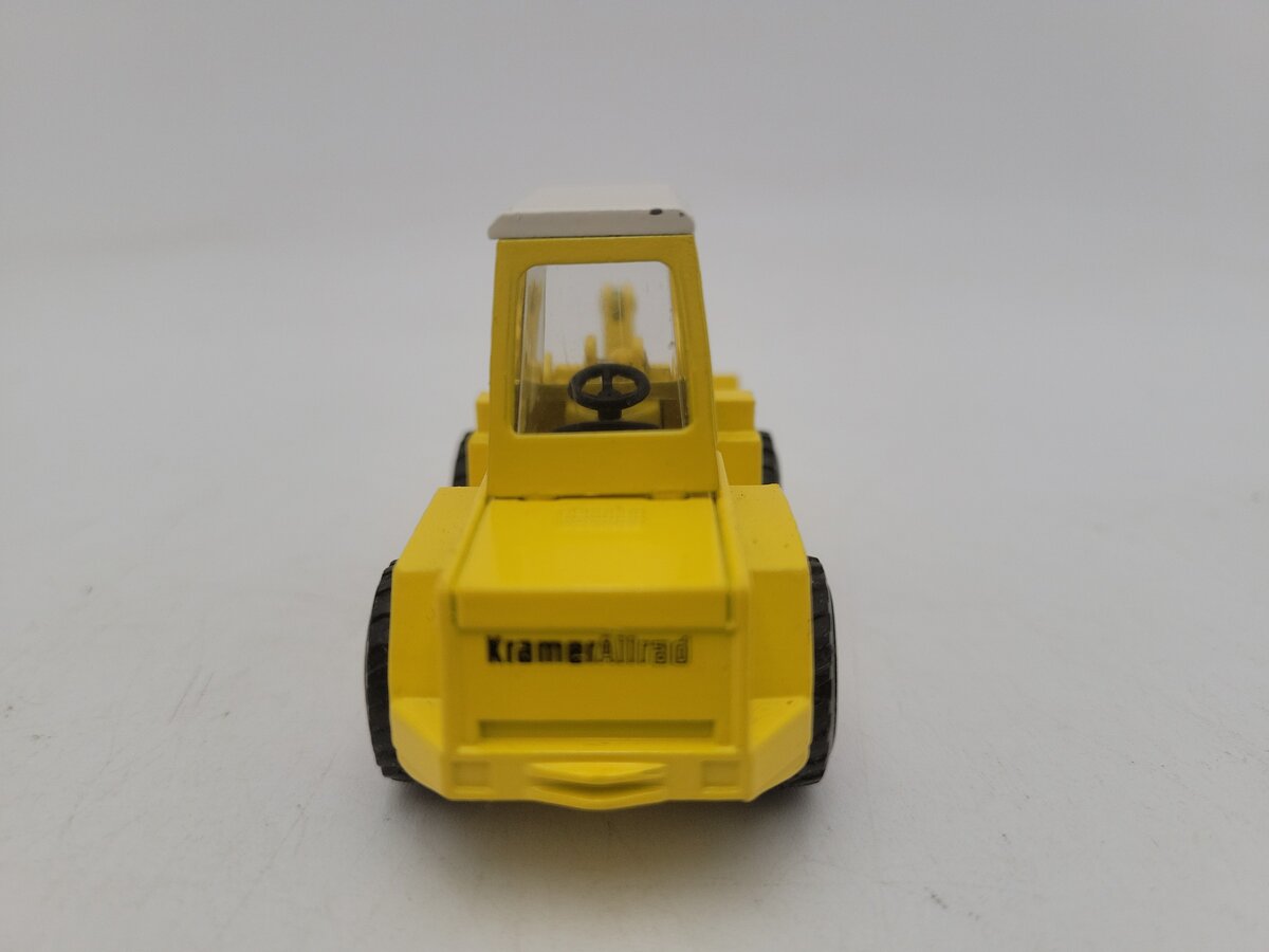 NZG 191 1:50 Scale Yellow & White Kramer Allrad Wheel Loader Die Cast Model EX/Box