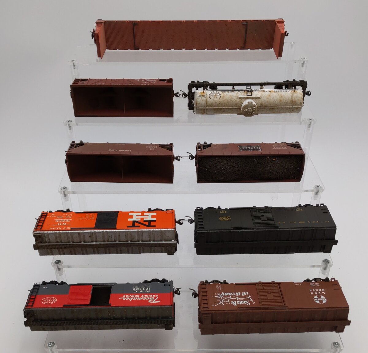 Varney & Other HO Scale Assorted Freight Cars [9] VG