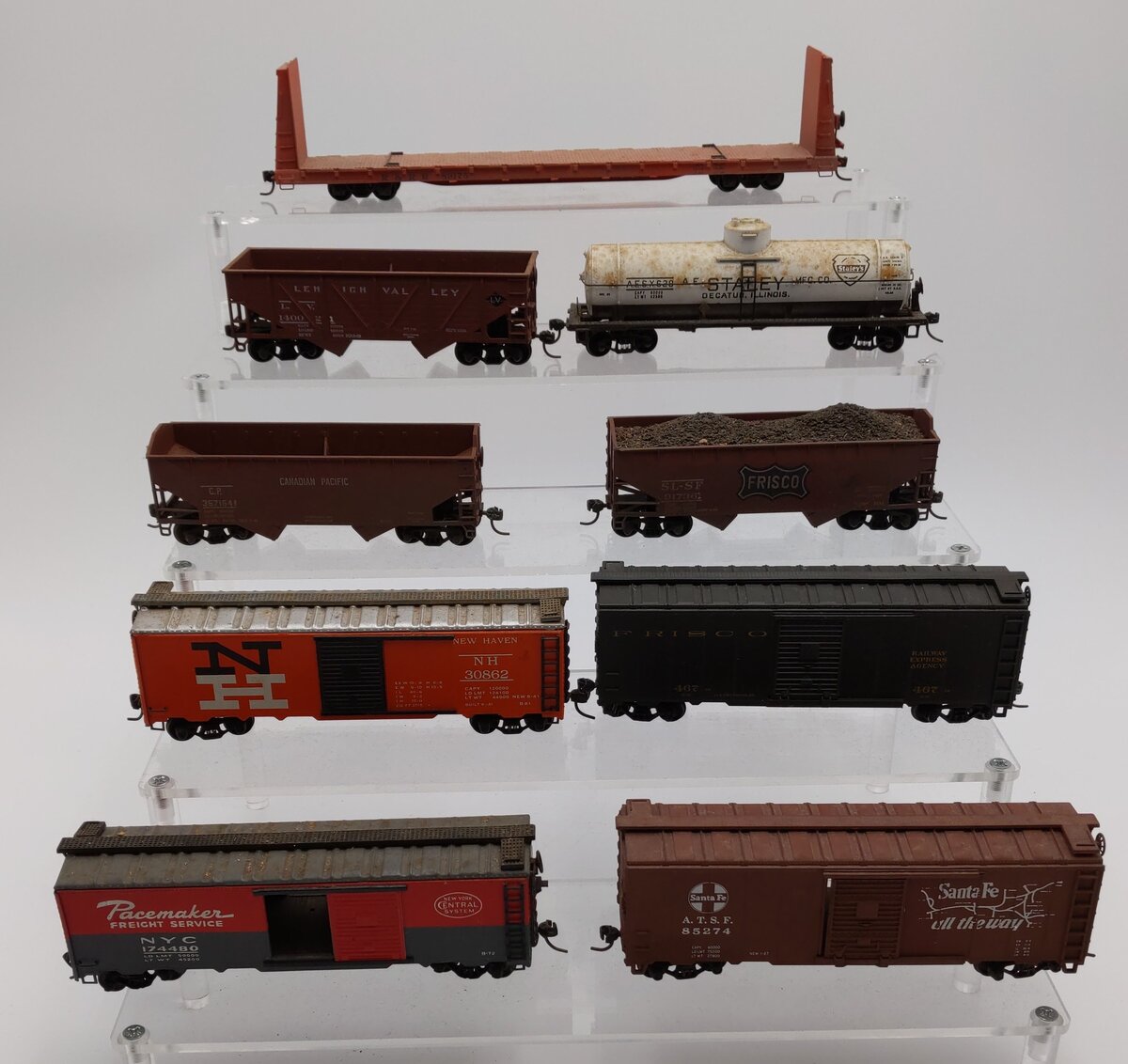Varney & Other HO Scale Assorted Freight Cars [9] VG