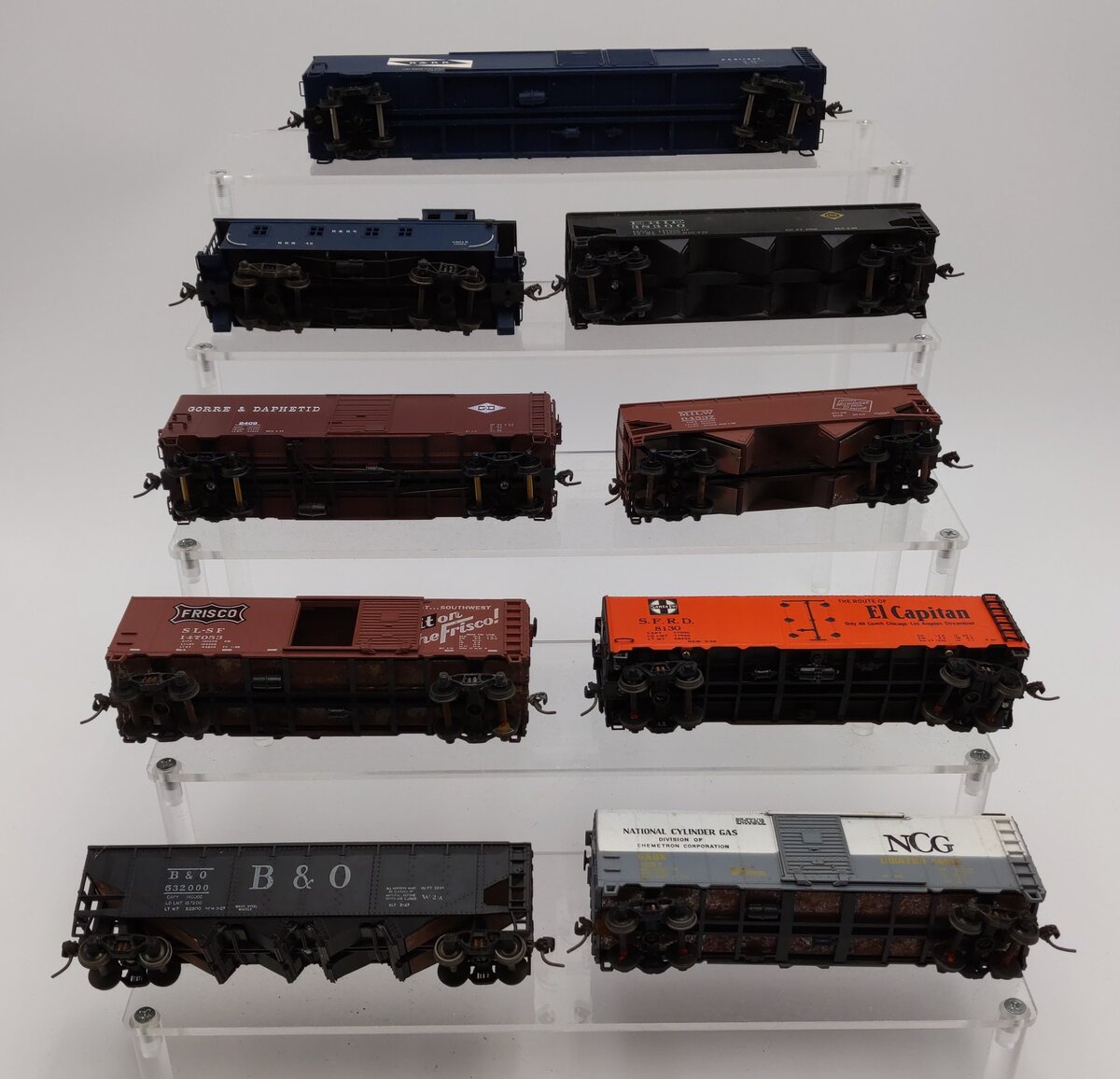 Varney & Other HO Scale Assorted Freight Cars [9] VG