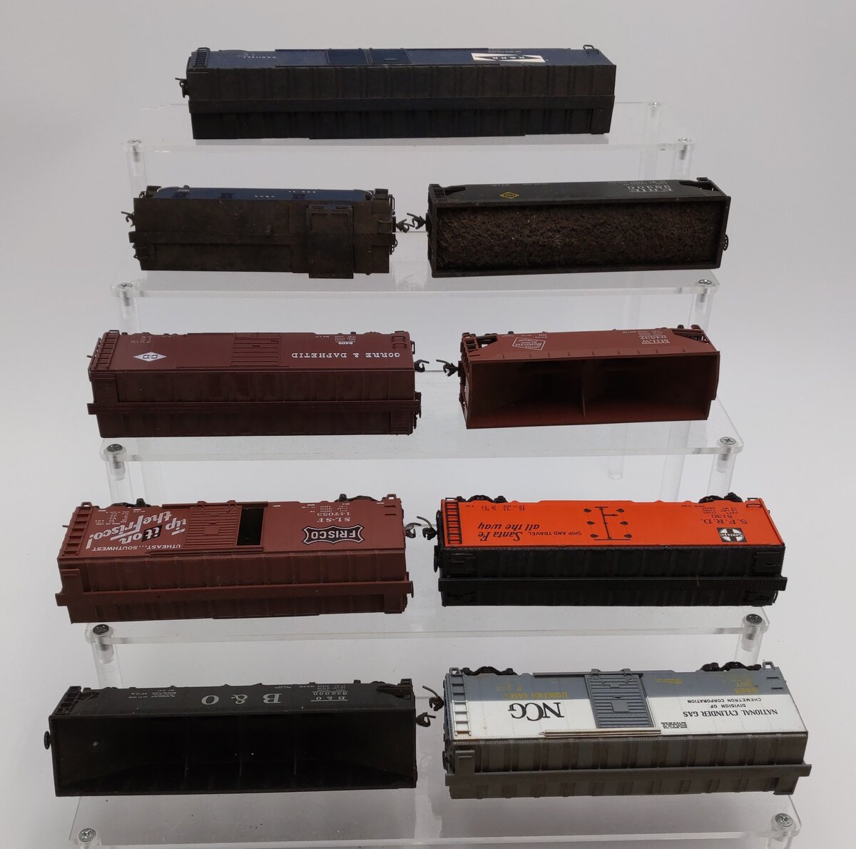 Varney & Other HO Scale Assorted Freight Cars [9] VG