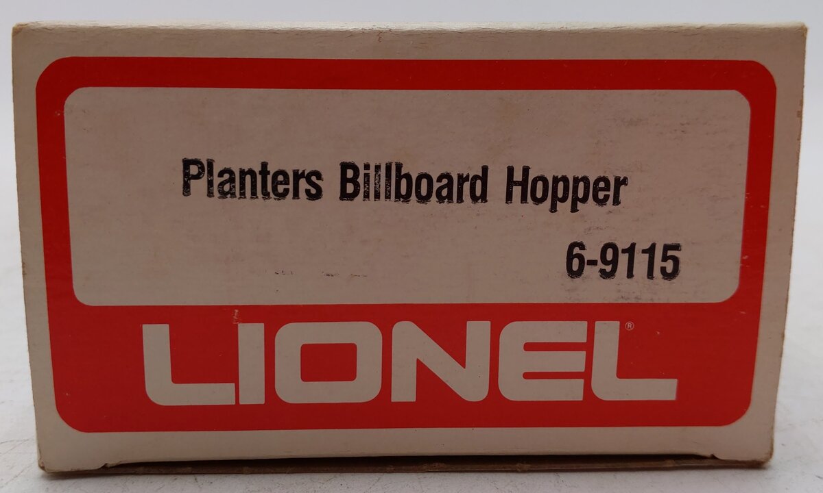 Lionel 6-9115 O Gauge Planters 4-Bay Billboard Hopper EX/Box