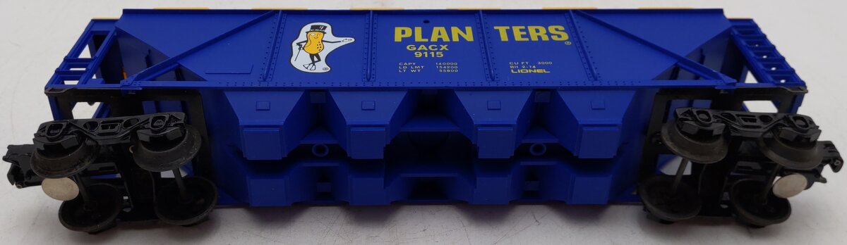 Lionel 6-9115 O Gauge Planters 4-Bay Billboard Hopper EX/Box