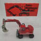 NZG 162 1:50 Scale Red O & K MH4 Mobile Wheel Excavator Die Cast Model EX/Box