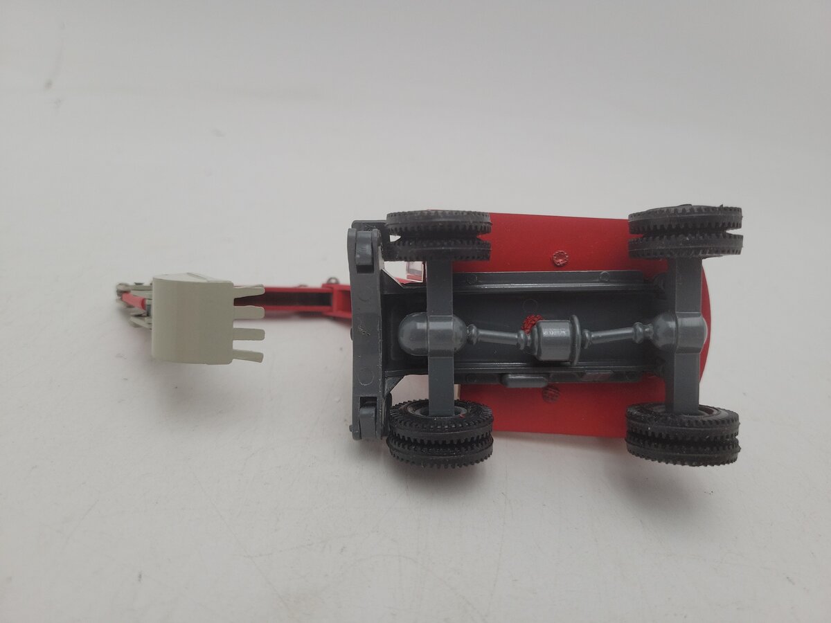 NZG 162 1:50 Scale Red O & K MH4 Mobile Wheel Excavator Die Cast Model EX/Box