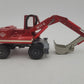 NZG 162 1:50 Scale Red O & K MH4 Mobile Wheel Excavator Die Cast Model EX/Box